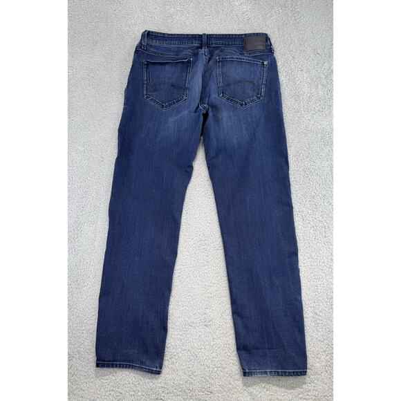 Mavi Jeans Jake Slim Leg Mens 36x30.5 Medium Wash Blue Stretch Denim Pant Preppy - Picture 12 of 16